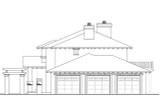 Mediterranean House Plan - Vercelli 41539 - Right Exterior