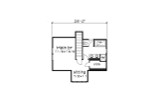 Bungalow House Plan - 41549 - 2nd Floor Plan