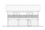 Craftsman House Plan - 41718 - Right Exterior