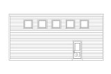 Traditional House Plan - 41803 - Right Exterior