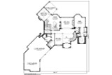 European House Plan - 41840 - 1st Floor Plan