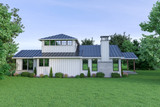 Farmhouse House Plan - 41881 - Right Exterior