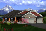 Craftsman House Plan - 41933 - Front Exterior