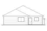 Prairie House Plan - Pine Creek 42006 - Rear Exterior