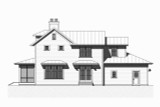 Cottage House Plan - Montego 42079 - Right Exterior