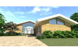 Modern House Plan - Lakemont 42087 - Front Exterior