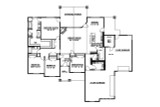 European House Plan - 42130 - 1st Floor Plan