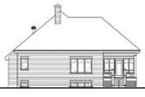 Secondary Image - Country House Plan - The Gallagher 2 42163 - Rear Exterior