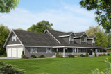 Lodge Style House Plan - 42210 - Front Exterior