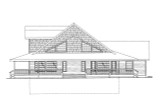 Lodge Style House Plan - 42210 - Right Exterior