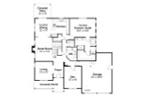 Craftsman House Plan - Belknap 42278 - 1st Floor Plan