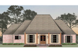 European House Plan - Mossy Oak 42314 - Front Exterior