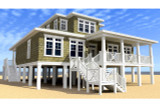 Cape Cod House Plan - Scuppers 42441 - Front Exterior