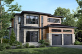 Contemporary House Plan - 42596 - Front Exterior