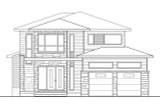 Contemporary House Plan - 42596 - Front Exterior