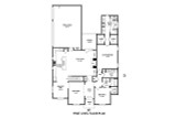 European House Plan - 42753 - 1st Floor Plan