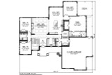 Prairie House Plan - 42780 - 1st Floor Plan