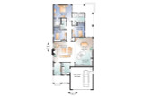 Craftsman House Plan - Westbrook 42806 - 1st Floor Plan