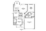 Traditional House Plan - 42880 - 1st Floor Plan