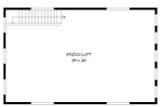 Secondary Image - Modern House Plan - West Olive 42929 - 2nd Floor Plan