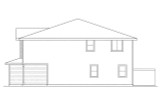 Contemporary House Plan - Bergen 42933 - Right Exterior