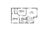 Secondary Image - Contemporary House Plan - Montrose 42994 - 2nd Floor Plan