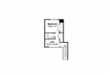 Secondary Image - Modern House Plan - Fairheart 43077 - 2nd Floor Plan