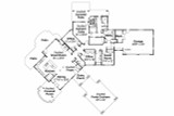 Craftsman House Plan - Springwater 43137 - 1st Floor Plan