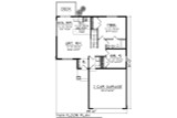 Craftsman House Plan - 43240 - 1st Floor Plan