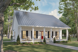 Cottage House Plan - 43319 - Front Exterior