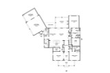 Country House Plan - 43413 - 1st Floor Plan