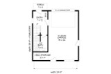 Modern House Plan - Lazy River 2 43482 - 1st Floor Plan