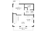Modern House Plan - Lazy River 2 43482 - 2nd Floor Plan
