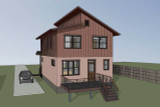 Modern House Plan - 43579 - Rear Exterior