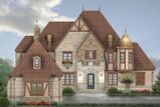 European House Plan - 43680 - Front Exterior