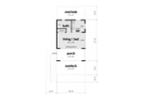 Cottage House Plan - Hatch 43712 - 2nd Floor Plan