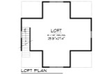 Secondary Image - Traditional House Plan - 43770 - 2nd Floor Plan