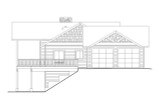 Craftsman House Plan - 43824 - Left Exterior