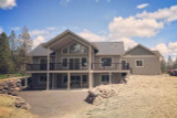 Craftsman House Plan - 43824 - Rear Exterior