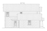 Craftsman House Plan - Sylvan 43935 - Left Exterior
