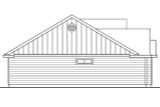Craftsman House Plan - Stanford 44000 - Left Exterior