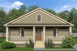 Bungalow House Plan - 44111 - Front Exterior