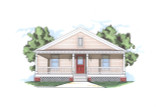 Bungalow House Plan - 44111 - Exterior