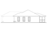 Ranch House Plan - Lamar 44201 - Right Exterior