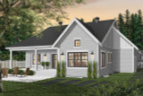 Secondary Image - Country House Plan - Jennifer 44251 - Rear Exterior
