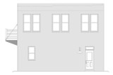 Modern House Plan - 44253 - Right Exterior