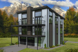 Modern House Plan - Calabogie Retreat 44270 - Front Exterior