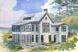 Traditional House Plan - Bayview 44361 - Exterior