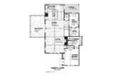 Traditional House Plan - Bayview 44361 - 1st Floor Plan