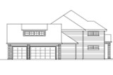 Traditional House Plan - Fairbanks 44415 - Left Exterior